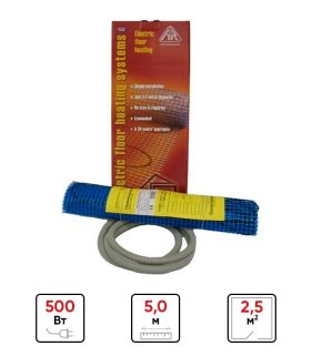 Нагревательный мат двухжильный Arnold Rak FHP-2125i 2,5 кв.м. 500 Вт