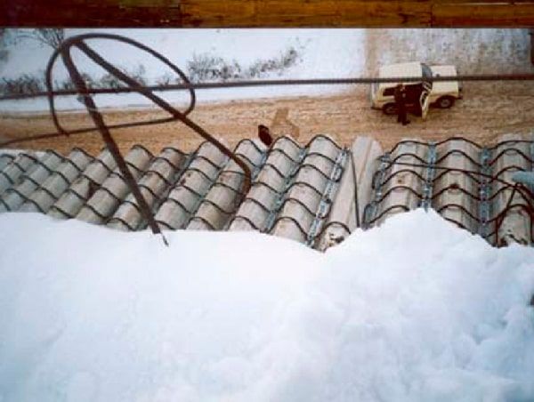 Монтаж DEVIsafe 20Т на крыше