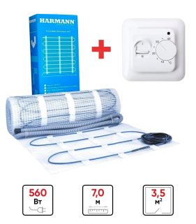 Мат нагревательный HARMANN W160 035